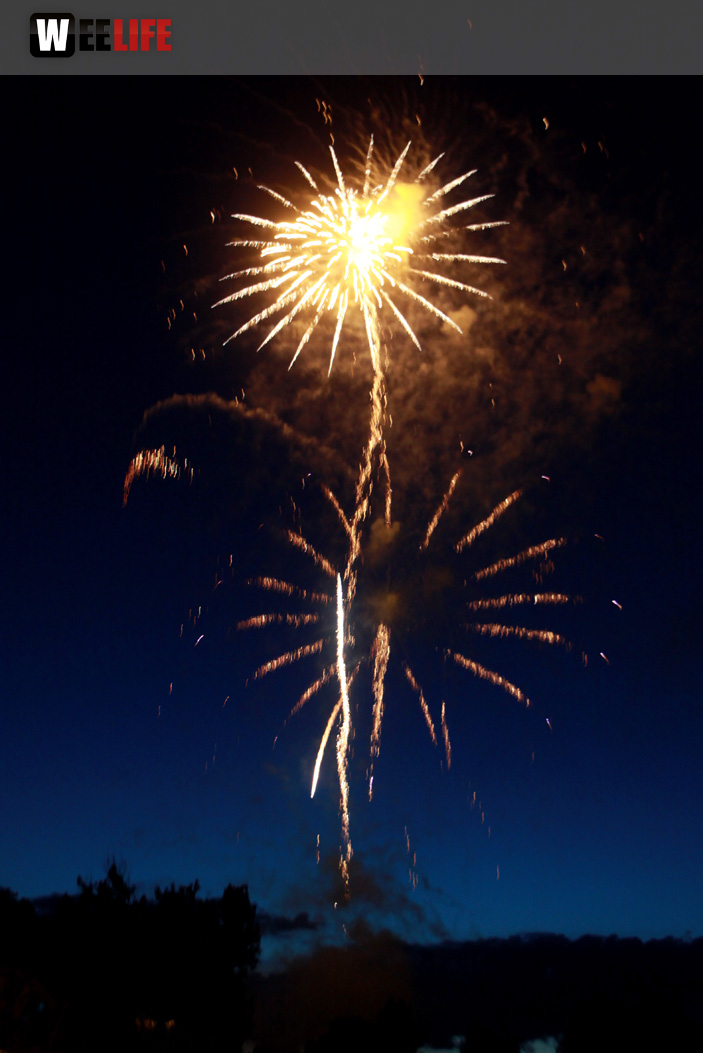 Wiesenfest Naila Feuerwerk