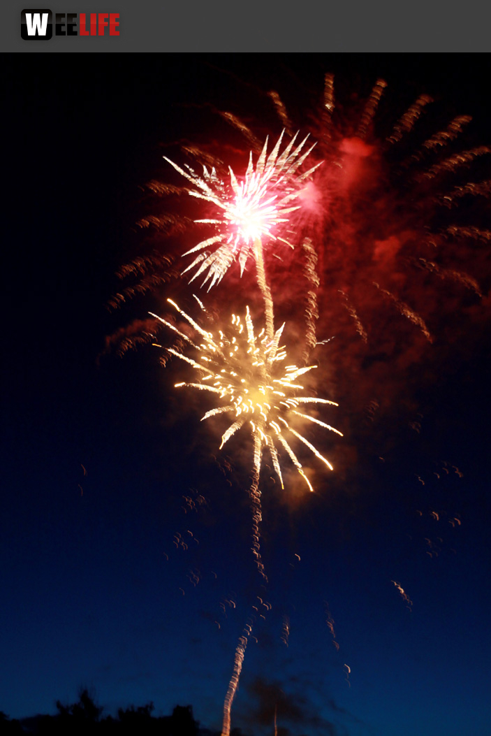 Wiesenfest Naila Feuerwerk