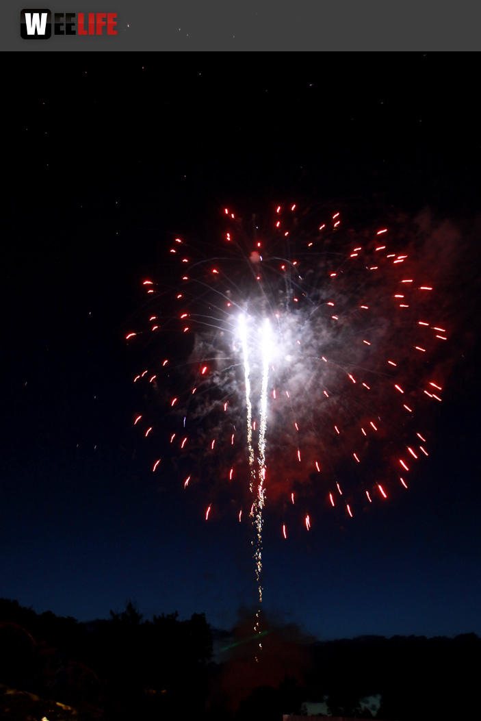 Wiesenfest Naila Feuerwerk