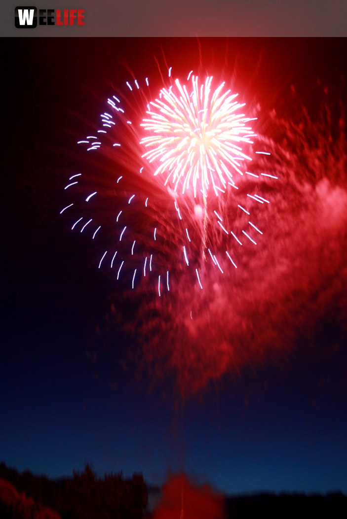 Wiesenfest Naila Feuerwerk