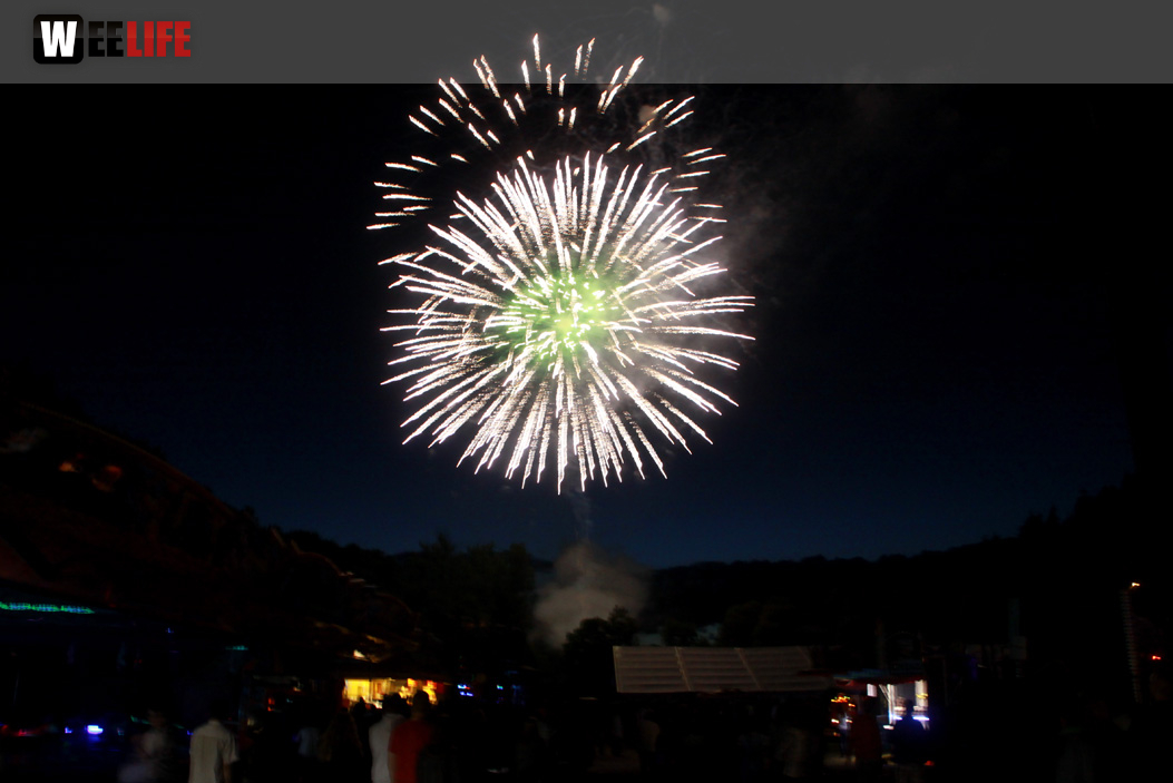Wiesenfest Naila Feuerwerk