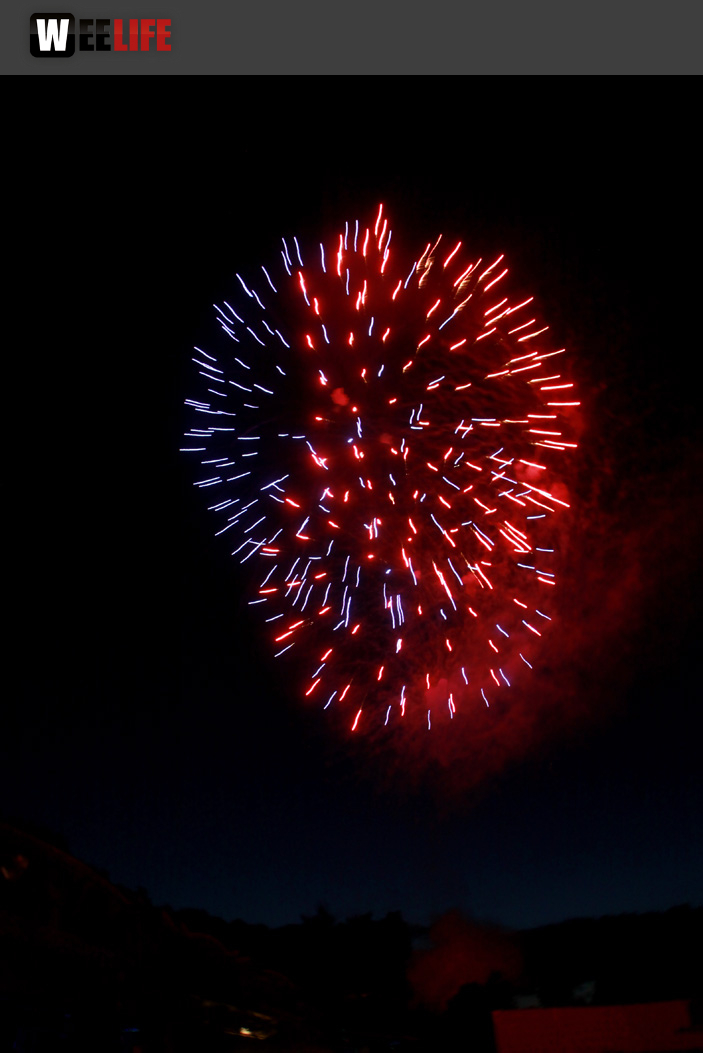 Wiesenfest Naila Feuerwerk