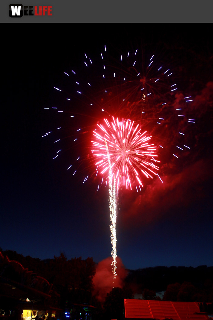 Wiesenfest Naila Feuerwerk