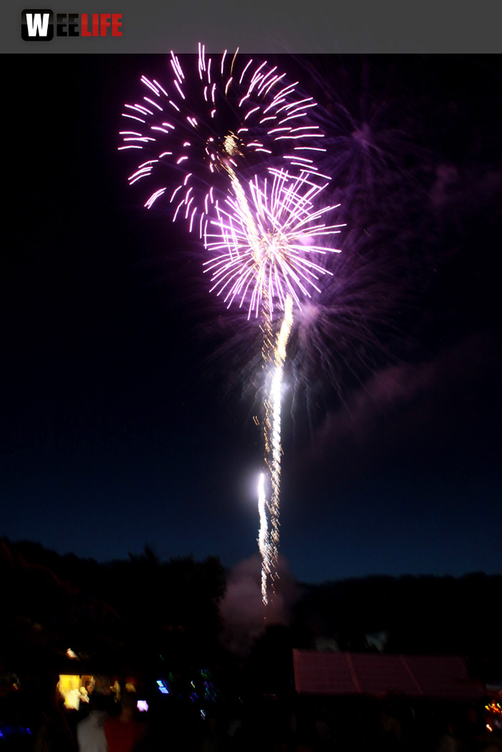 Wiesenfest Naila Feuerwerk