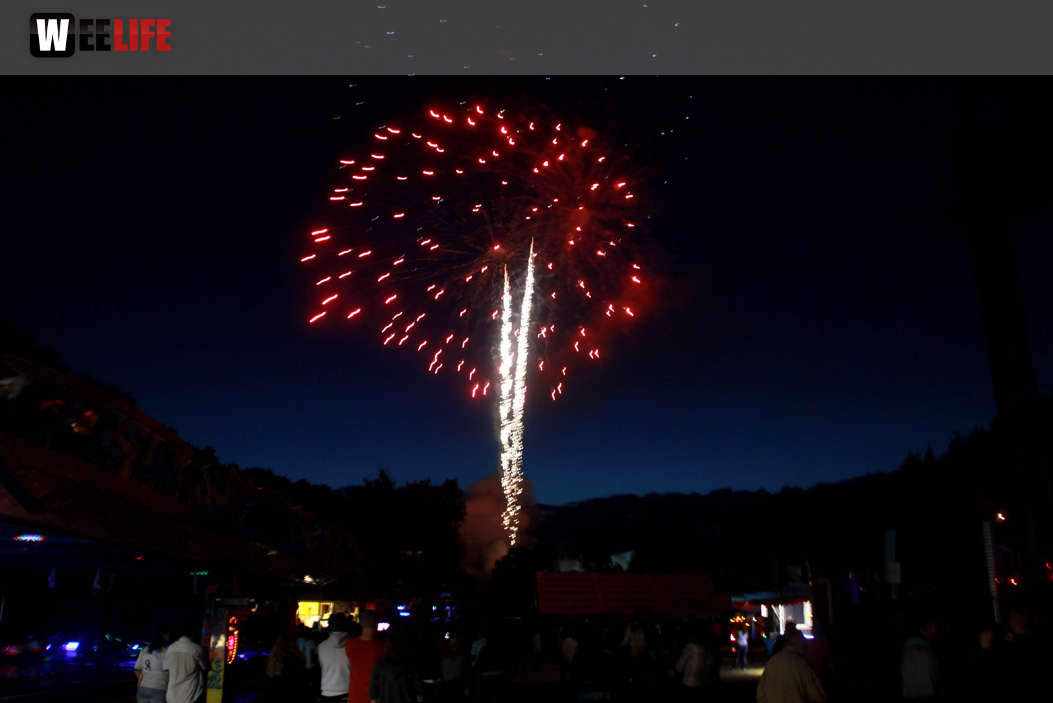 Wiesenfest Naila Feuerwerk