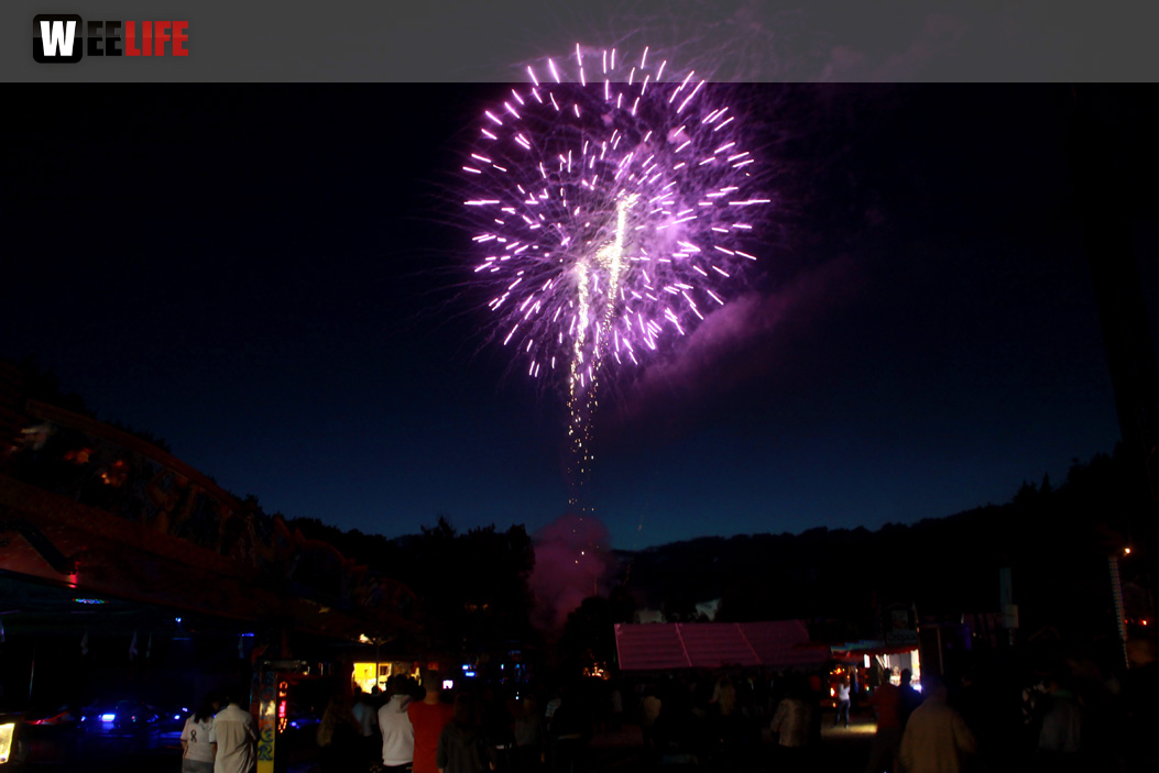 Wiesenfest Naila Feuerwerk