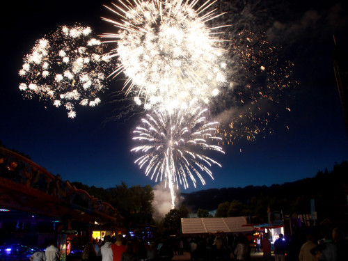 Wiesenfest Naila Feuerwerk – Foto 24