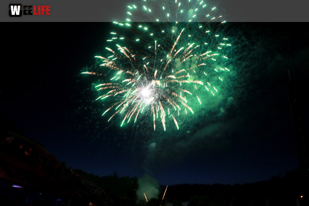 Wiesenfest Naila Feuerwerk