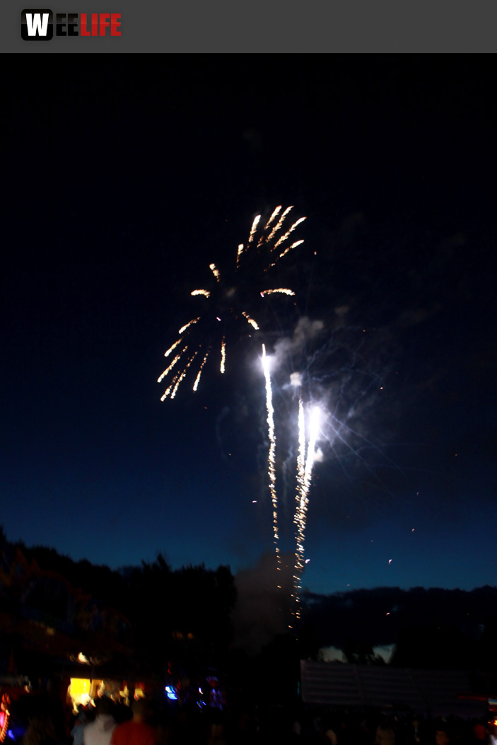 Wiesenfest Naila Feuerwerk