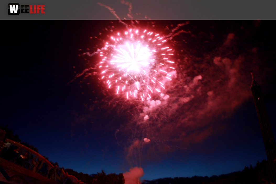 Wiesenfest Naila Feuerwerk