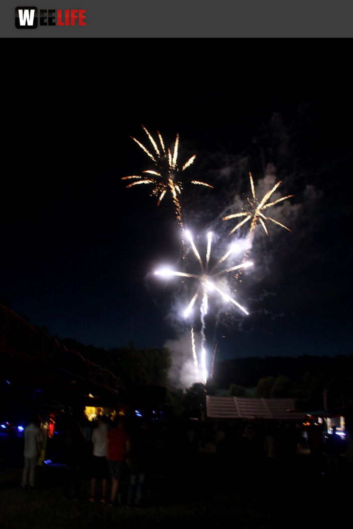 Wiesenfest Naila Feuerwerk