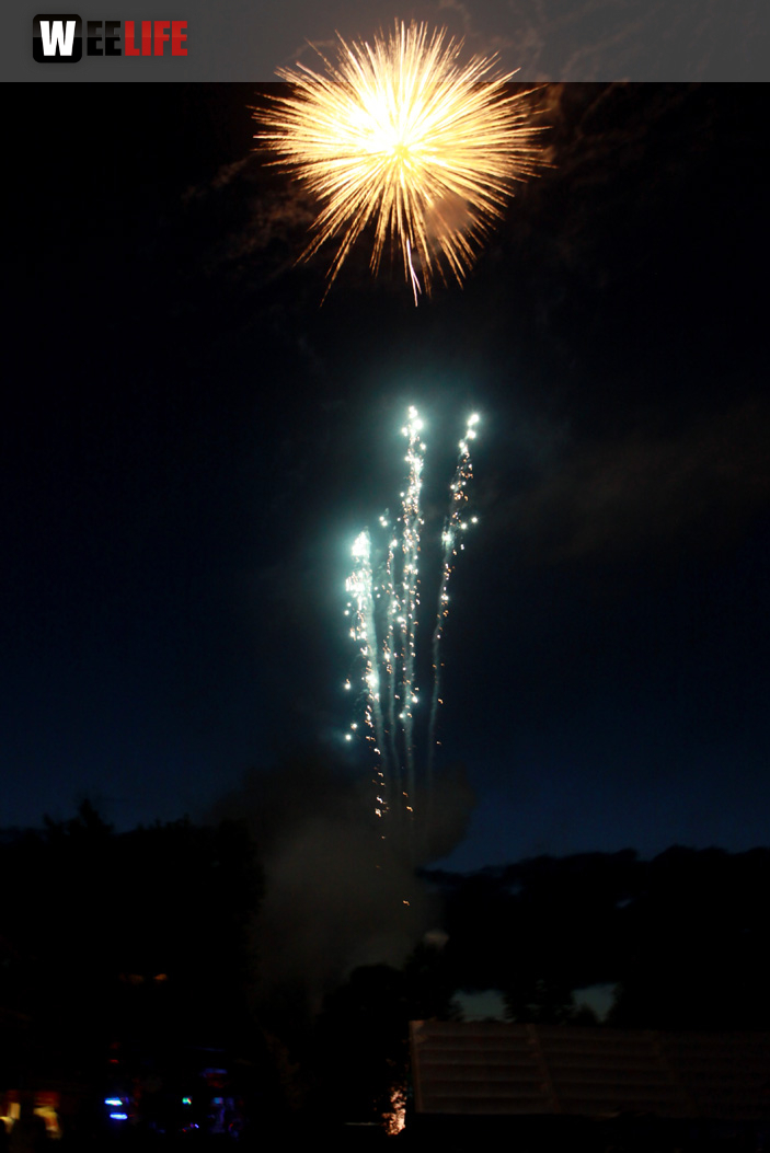 Wiesenfest Naila Feuerwerk