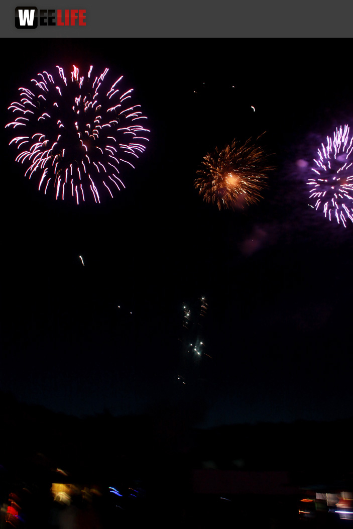 Wiesenfest Naila Feuerwerk