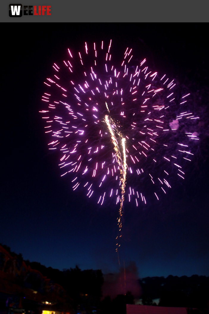 Wiesenfest Naila Feuerwerk