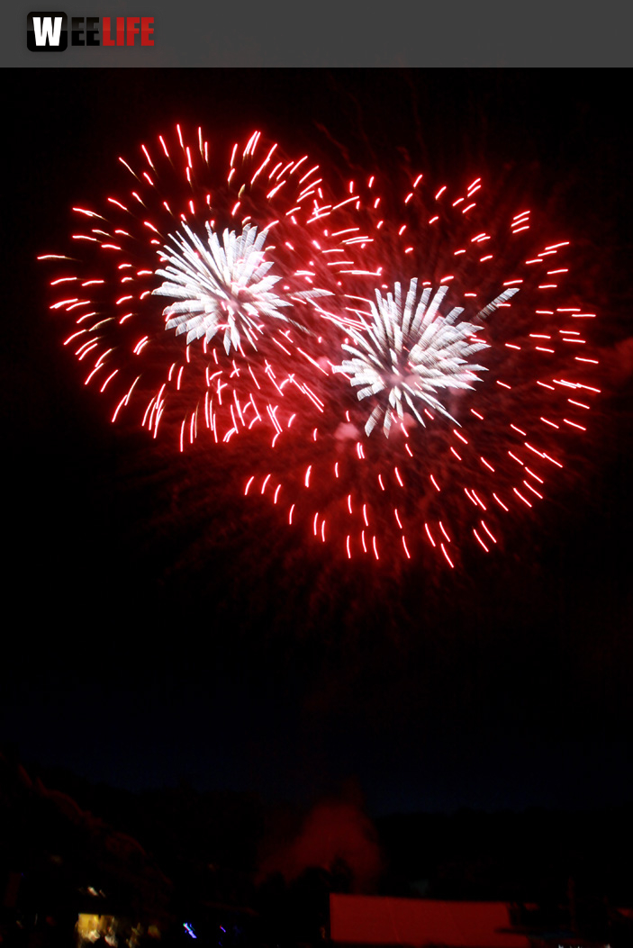 Wiesenfest Naila Feuerwerk