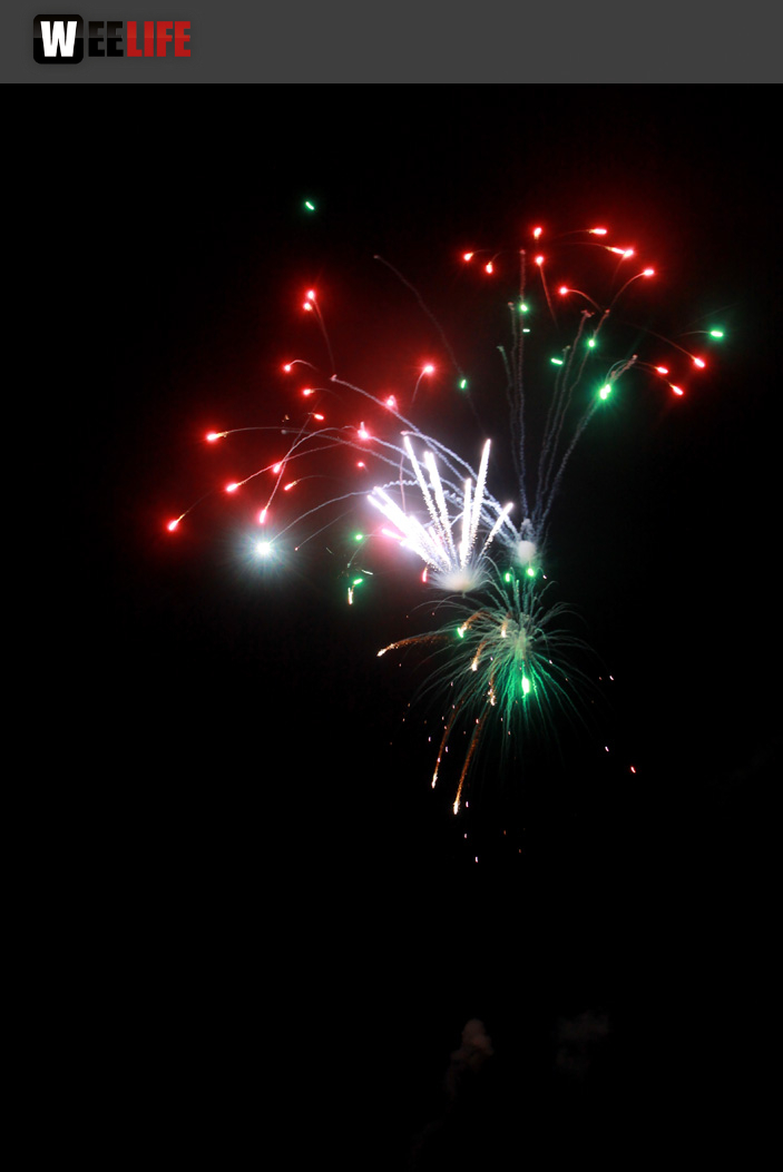 Wiesenfest Naila Feuerwerk