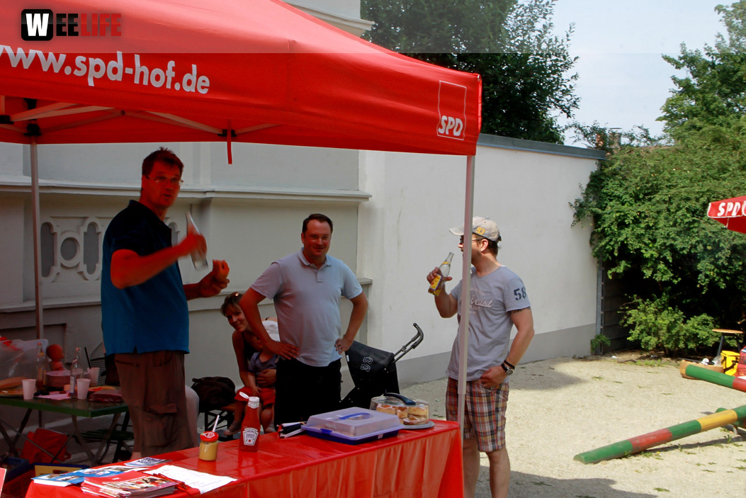 Spielplatzfest SPD Ortsverein Hof Mitte