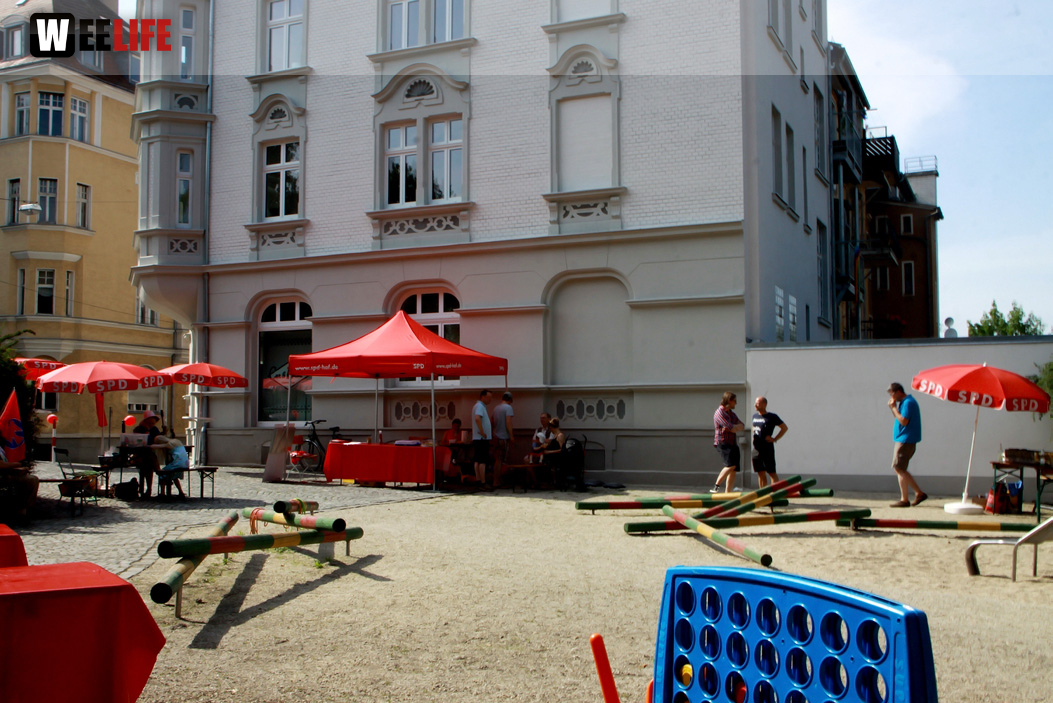 Spielplatzfest SPD Ortsverein Hof Mitte