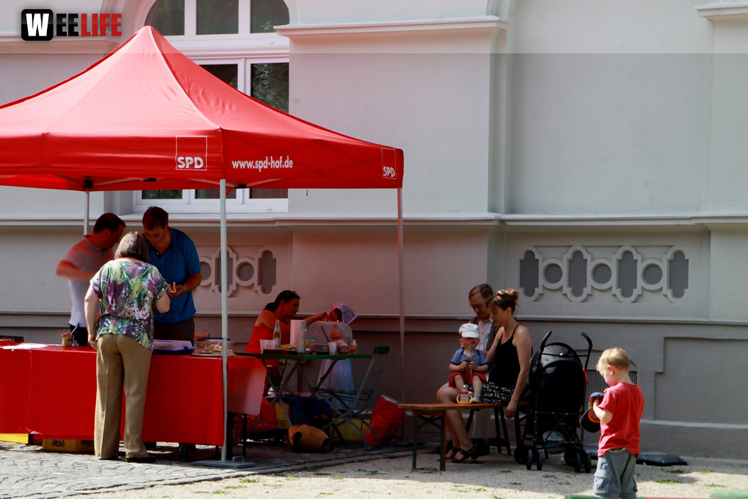 Spielplatzfest SPD Ortsverein Hof Mitte