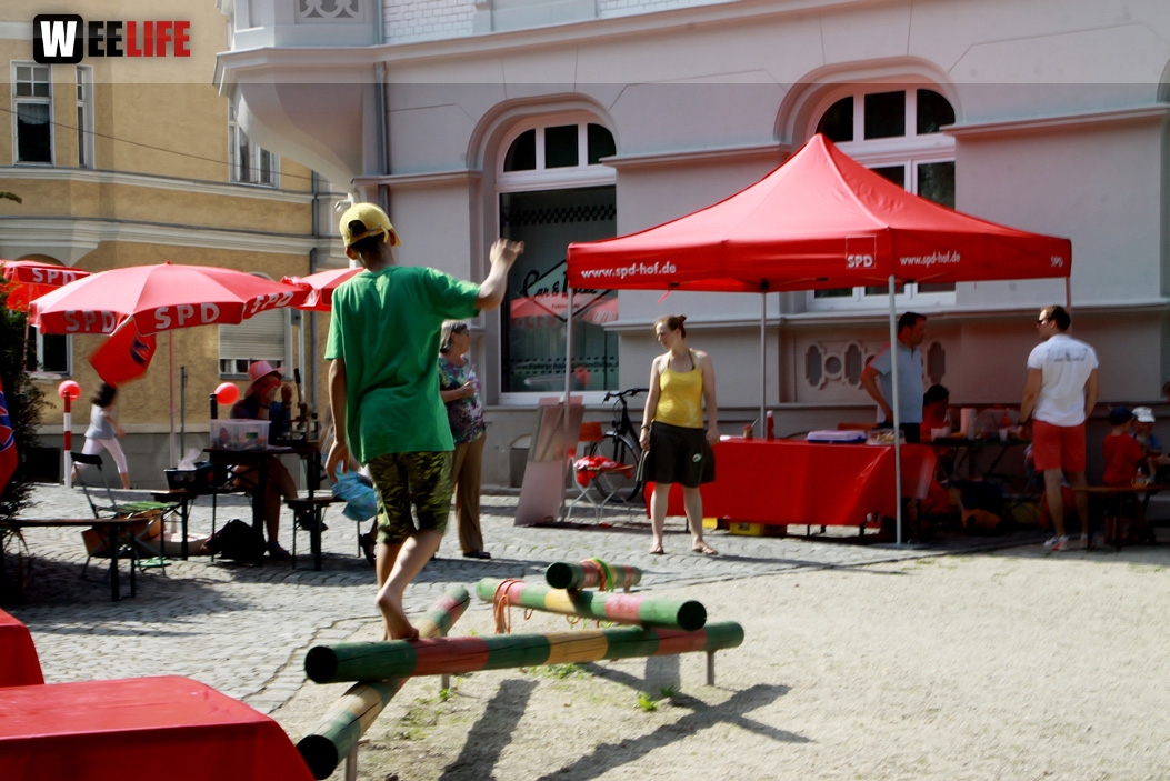Spielplatzfest SPD Ortsverein Hof Mitte