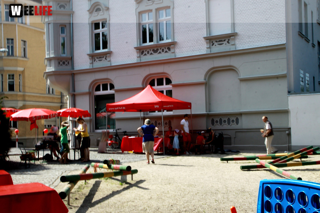 Spielplatzfest SPD Ortsverein Hof Mitte
