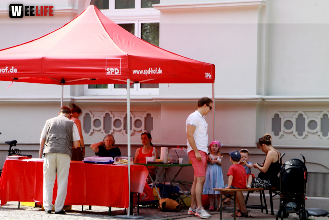 Spielplatzfest SPD Ortsverein Hof Mitte