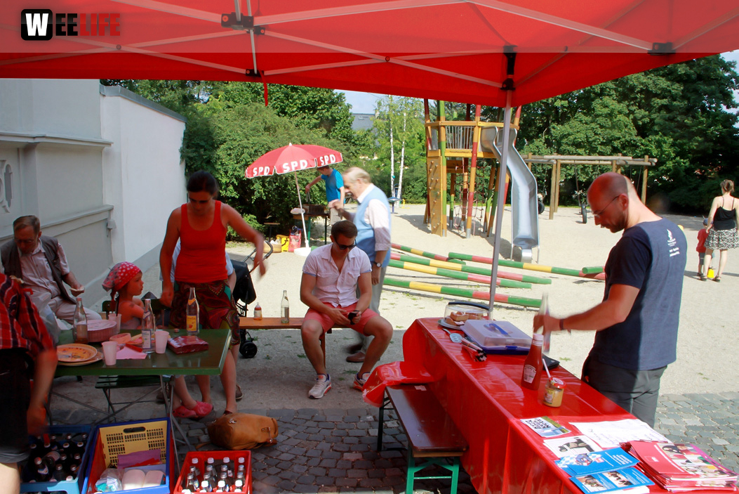 Spielplatzfest SPD Ortsverein Hof Mitte