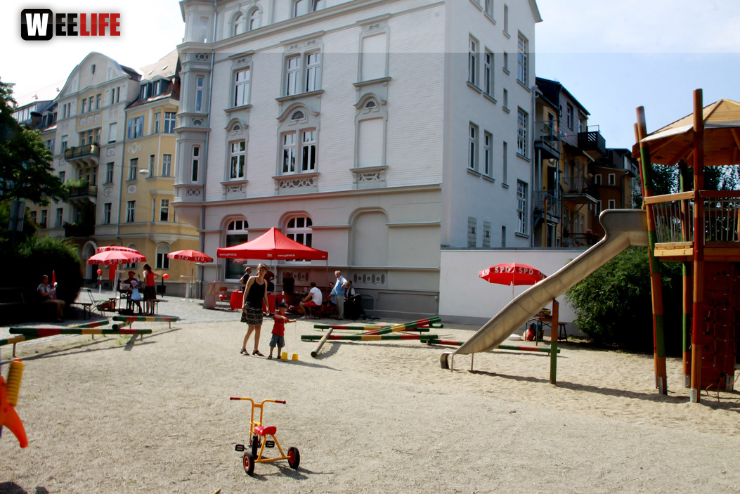 Spielplatzfest SPD Ortsverein Hof Mitte