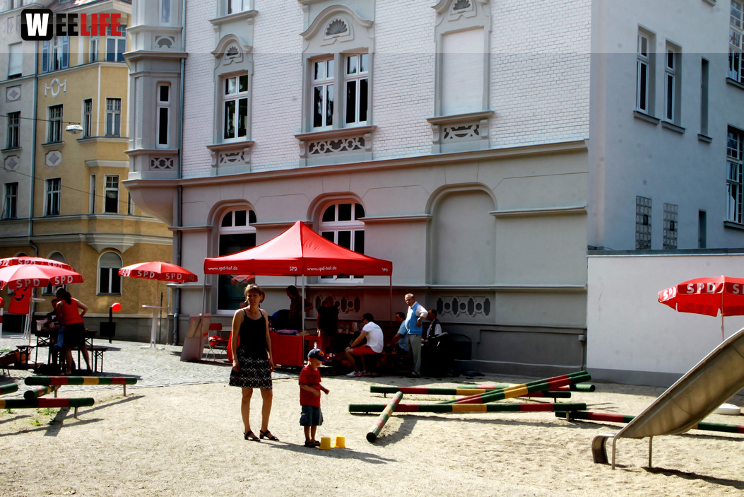 Spielplatzfest SPD Ortsverein Hof Mitte