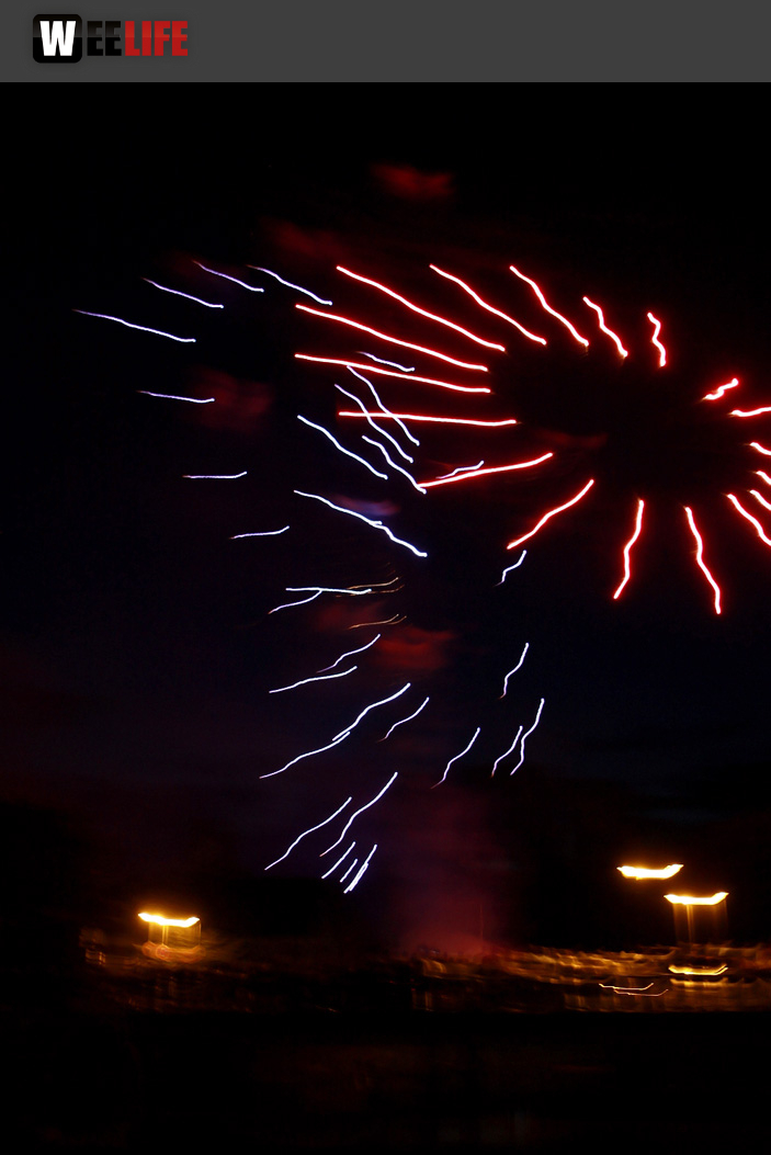 Wiesenfest Selbitz Großes Brillanthöhenfeuerwerk