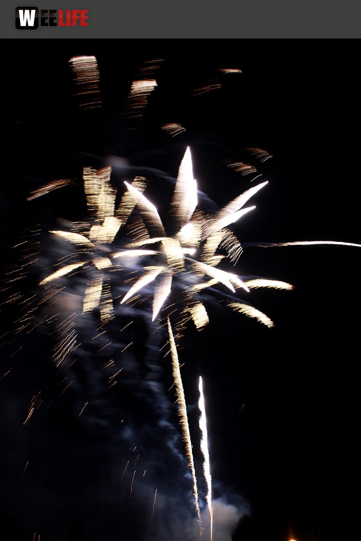 Wiesenfest Selbitz Großes Brillanthöhenfeuerwerk