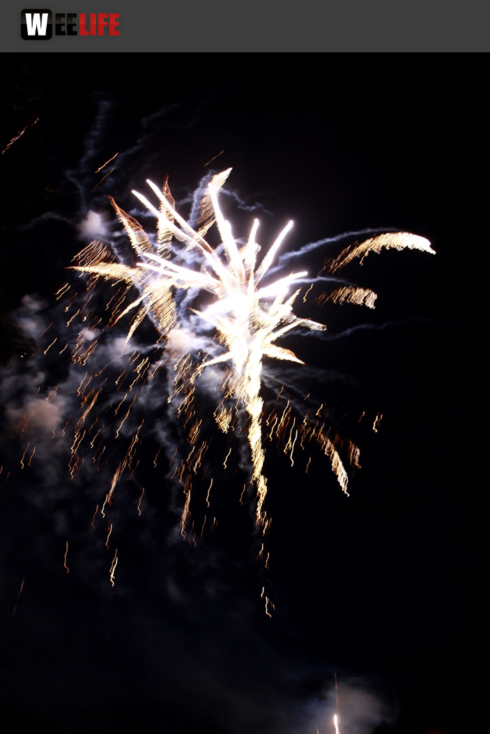 Wiesenfest Selbitz Großes Brillanthöhenfeuerwerk