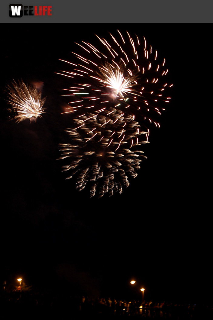 Wiesenfest Selbitz Großes Brillanthöhenfeuerwerk