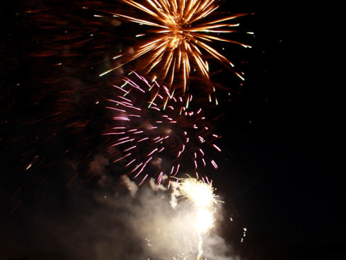 Wiesenfest Selbitz Großes Brillanthöhenfeuerwerk – Foto 35