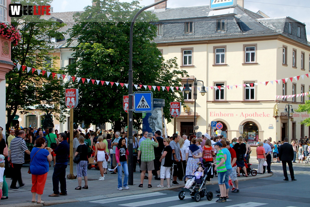 Hofer Volksfest 2014 Volksfestumzug