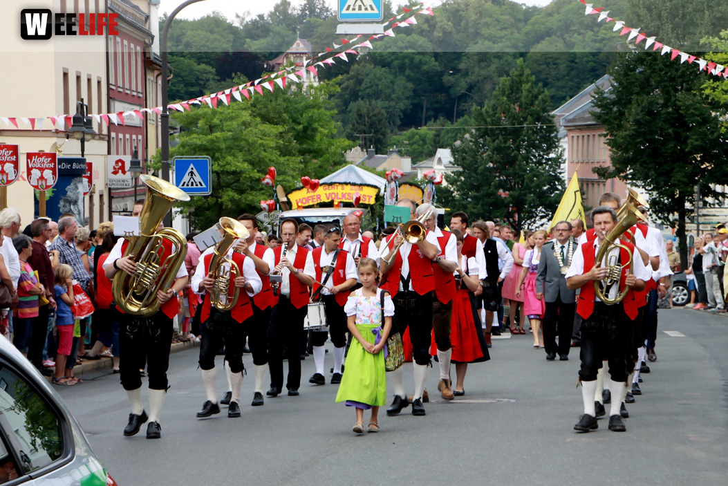 Hofer Volksfest 2014 Volksfestumzug