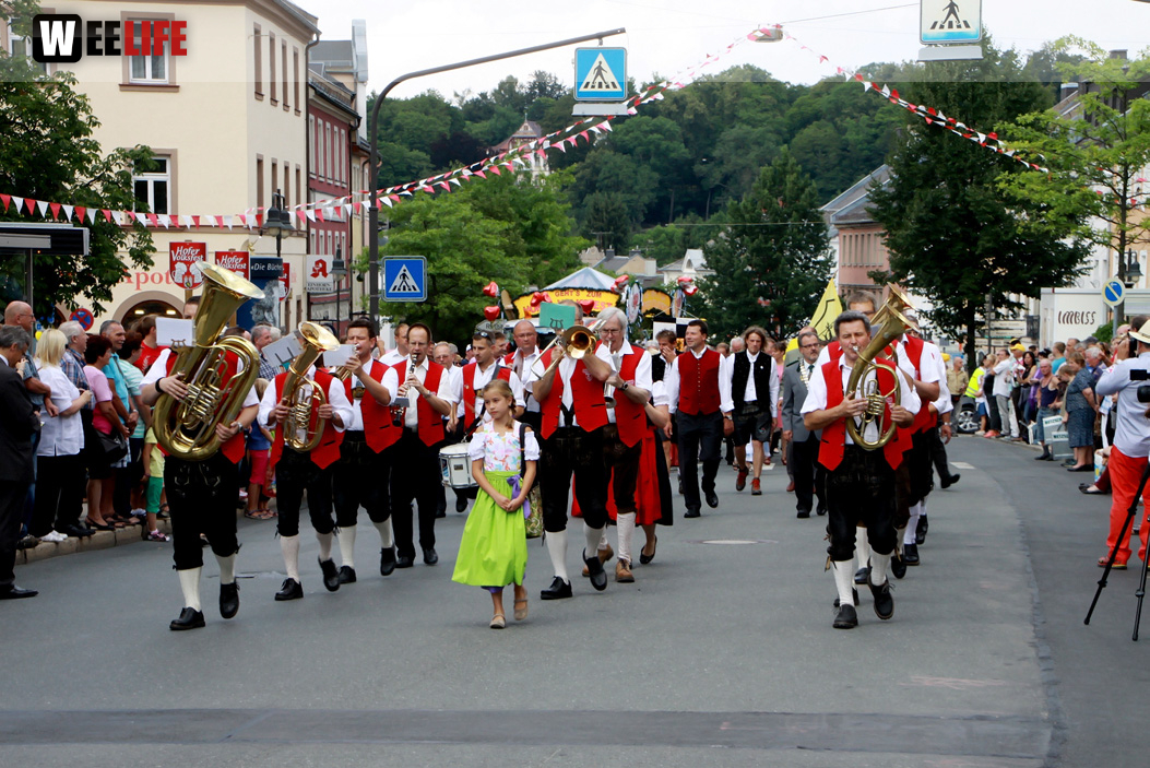 Hofer Volksfest 2014 Volksfestumzug