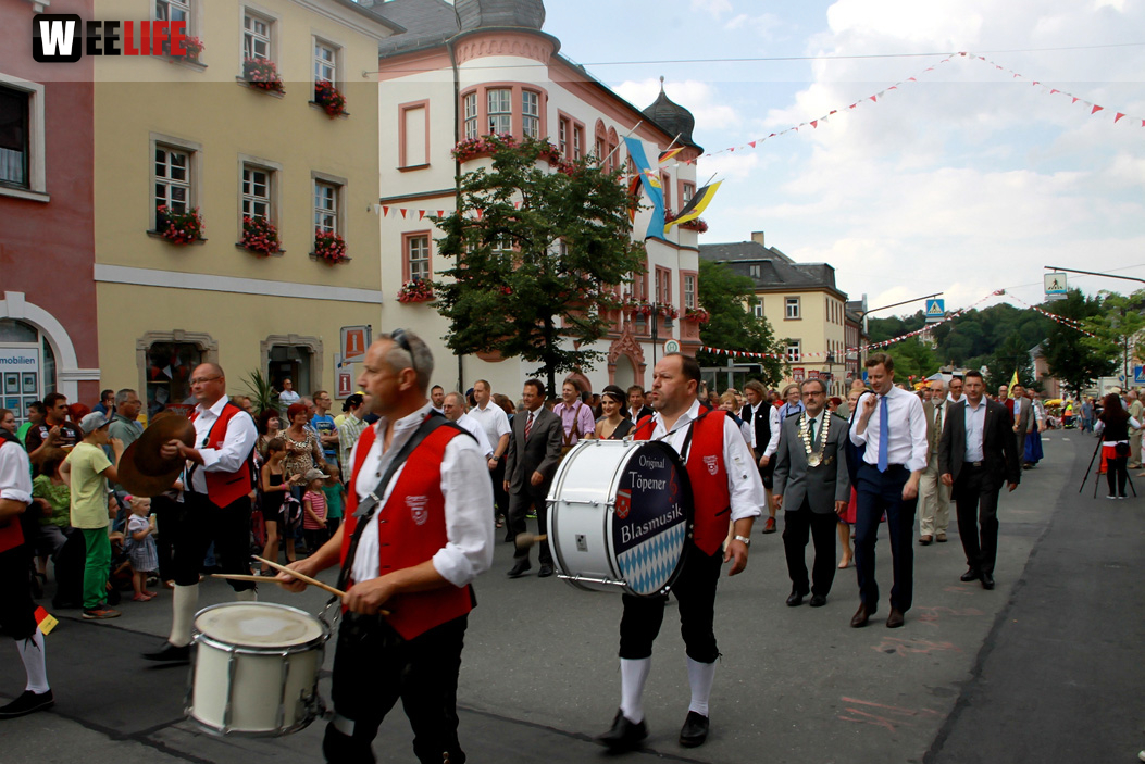 Hofer Volksfest 2014 Volksfestumzug