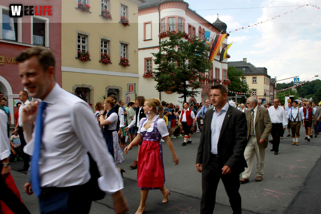 Hofer Volksfest 2014 Volksfestumzug