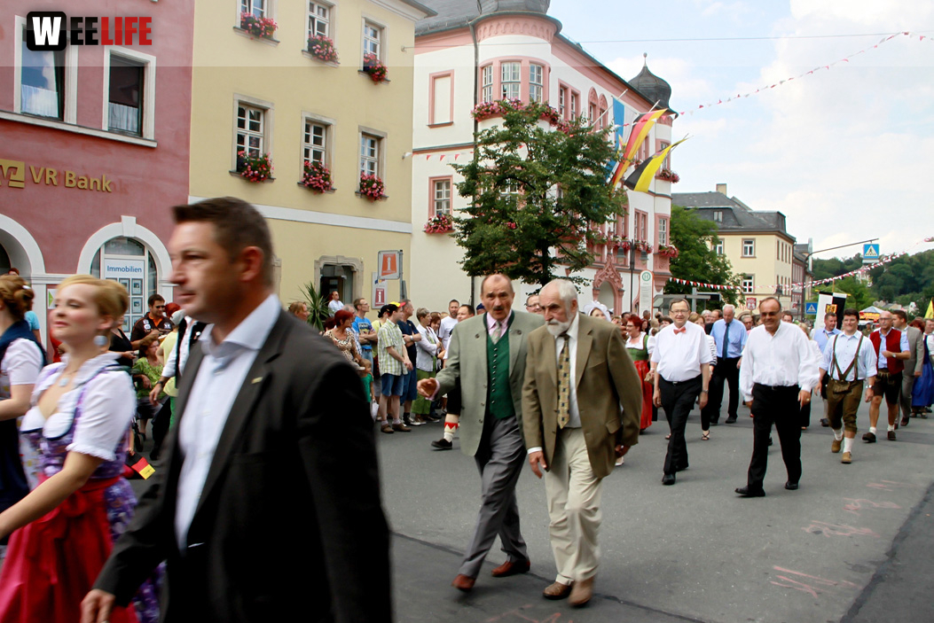 Hofer Volksfest 2014 Volksfestumzug
