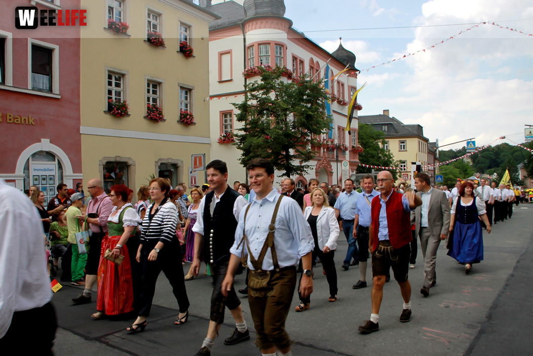 Hofer Volksfest 2014 Volksfestumzug