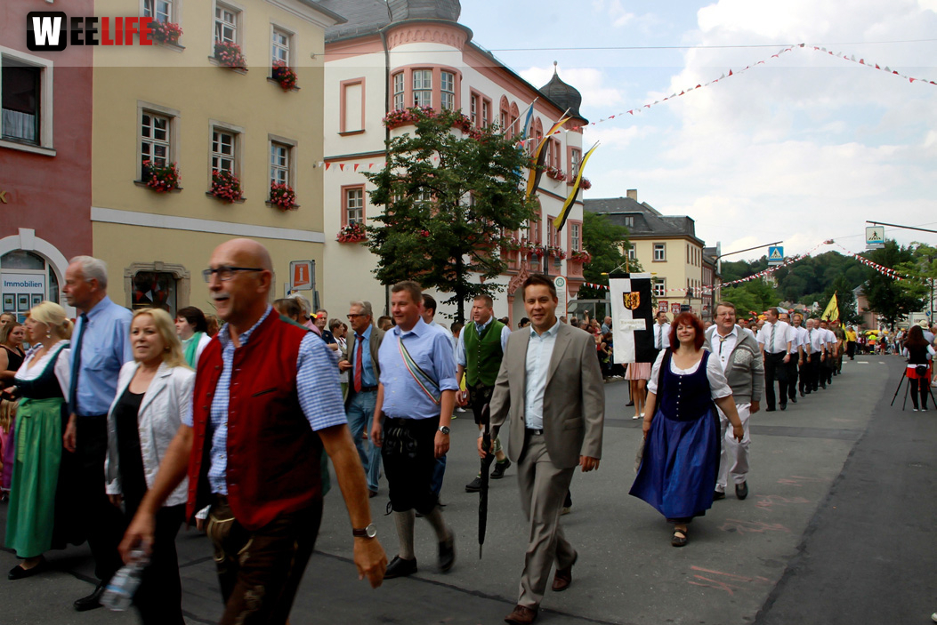 Hofer Volksfest 2014 Volksfestumzug