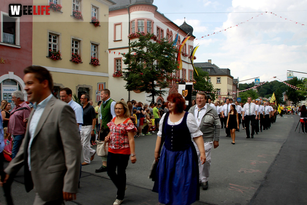 Hofer Volksfest 2014 Volksfestumzug