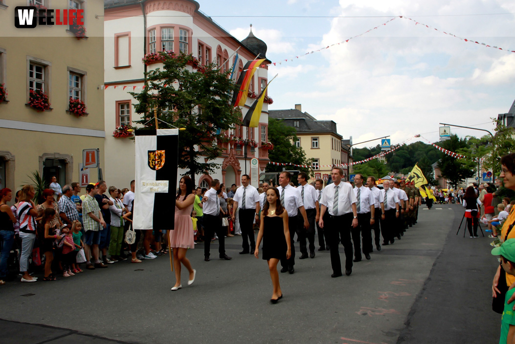 Hofer Volksfest 2014 Volksfestumzug