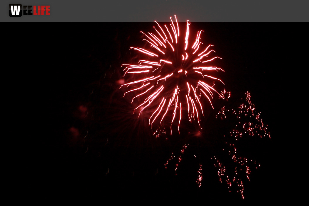 Hofer Volksfest 2014 Eröffnungsfeuerwerk