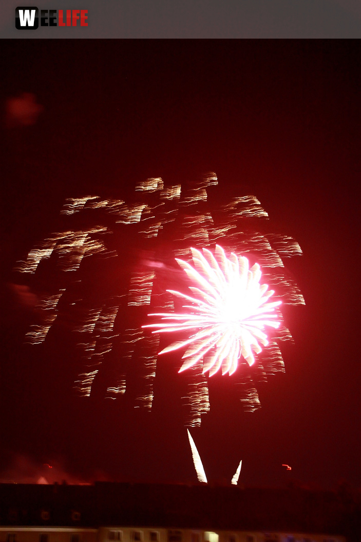 Hofer Volksfest 2014 Eröffnungsfeuerwerk
