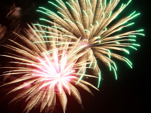Hofer Volksfest 2014 Eröffnungsfeuerwerk – Foto 30