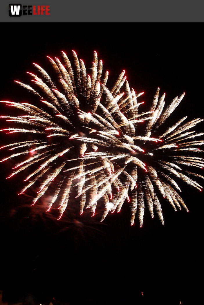 Hofer Volksfest 2014 Eröffnungsfeuerwerk