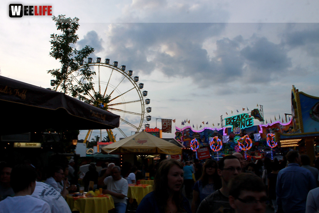 Hofer Volksfest 2014 Tag der Landjugend mit Aischzeit