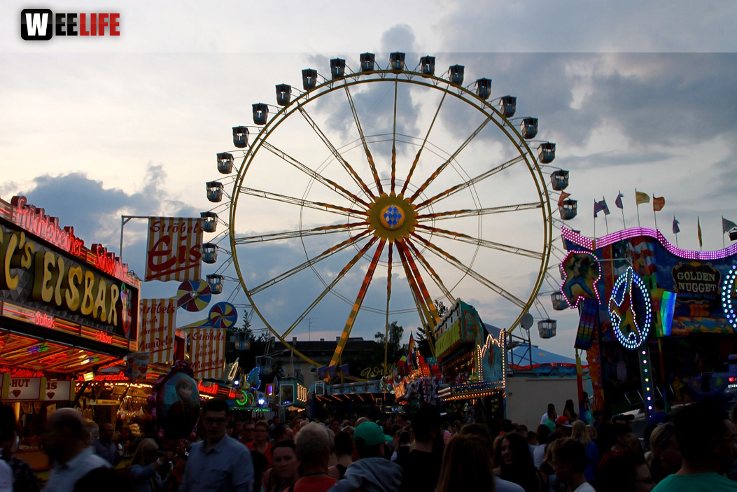 Hofer Volksfest 2014 Tag der Landjugend mit Aischzeit